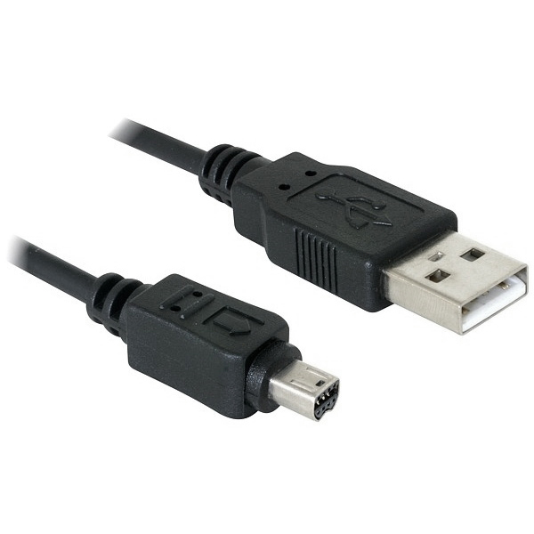 Cable USB A / USB B 8-pin 1.8m AK-USB-02
