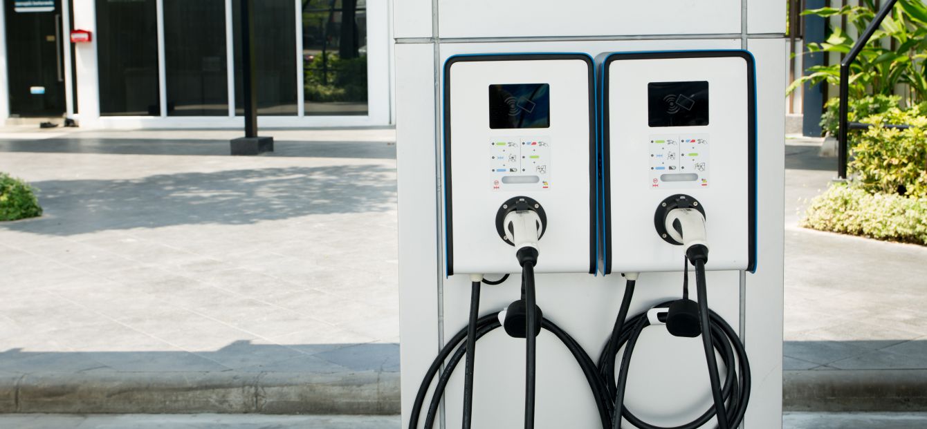 type 2 fast charging stations available on the street
