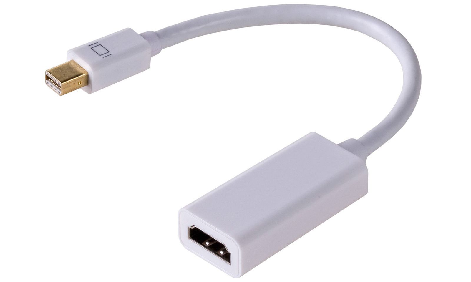 white thunderbolt to HDMI adapter