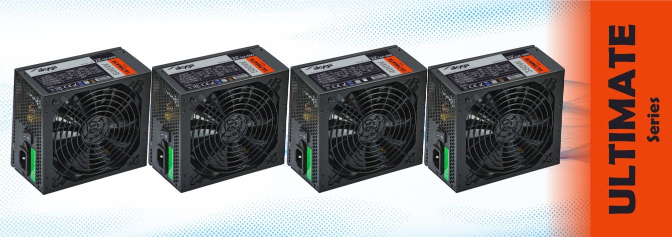 ATX Akyga power supplies of the Ultimate series