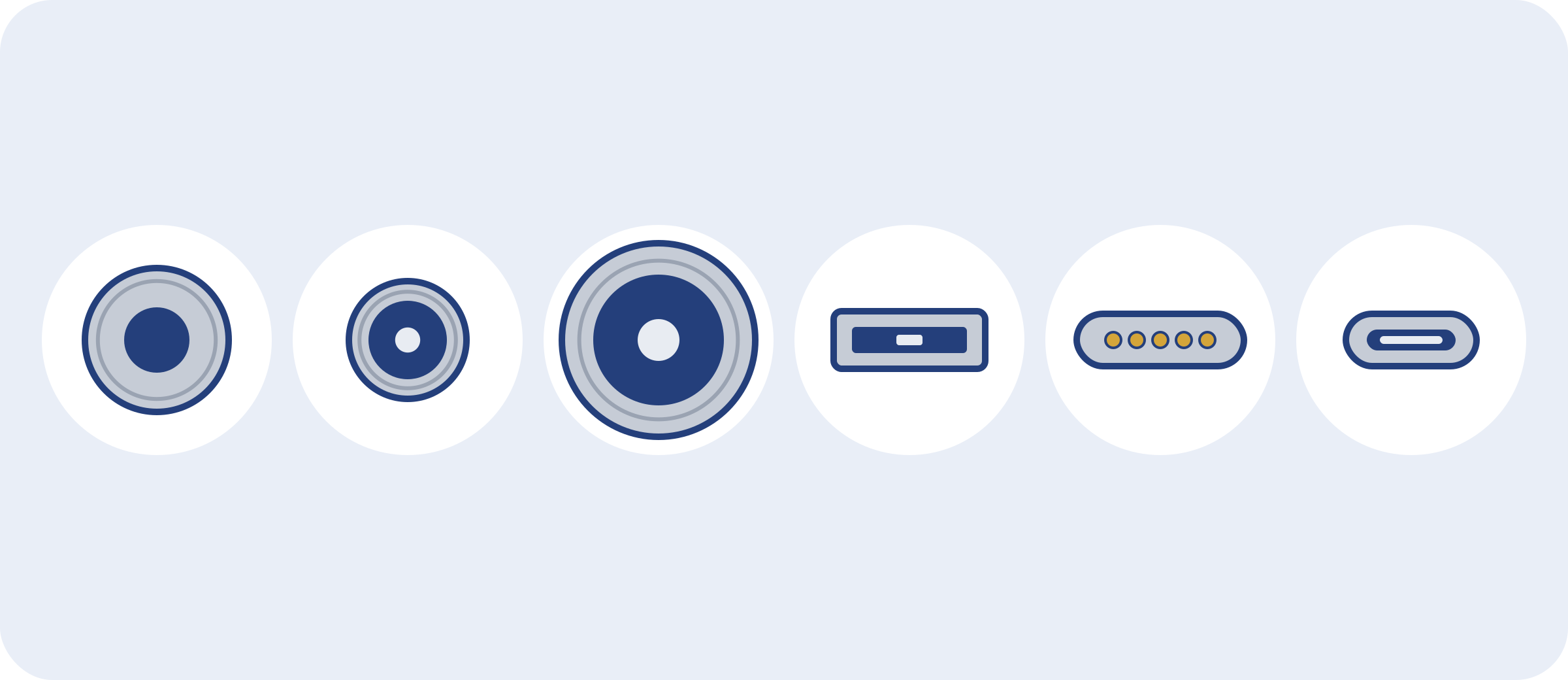 Popular laptop power connector types Laptop power connectors – round, rectangular, magnetic and USB-C