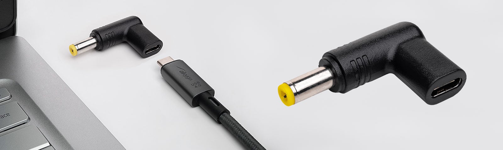 Akyga AK-ND-C adapter – charging a laptop via USB-C PD