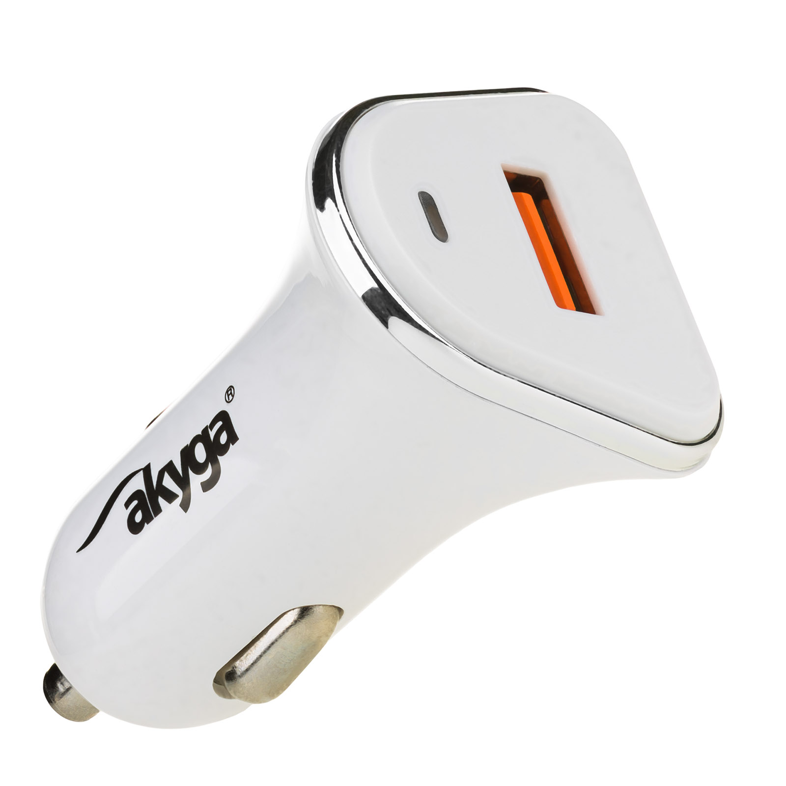 Main image USB Car Charger AK-CH-07 USB-A 5-12V / max. 3A 18W Quick Charge 3.0