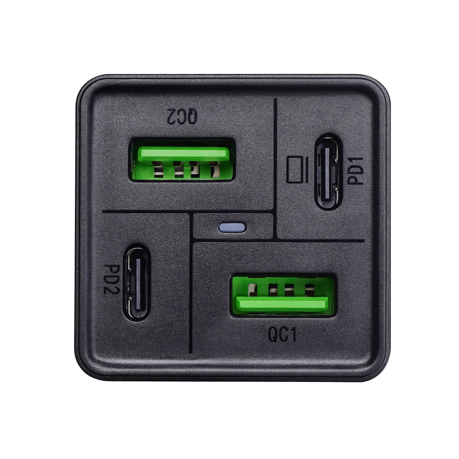 Nabíječka AK-CH-17 2x USB-A + 2x USB-C PD 5-20 V / max 3.25A 65W Quick Charge 4+