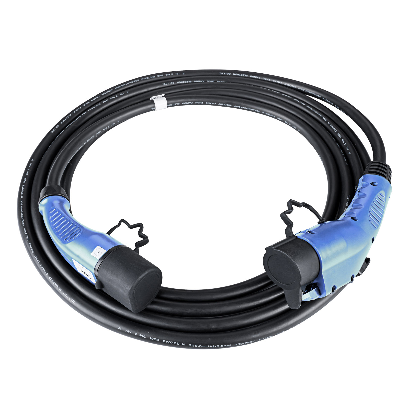 Main image Cable for electric cars AK-EC-08 Type2 / Type1 1-phase 32A 7.2kW 6m