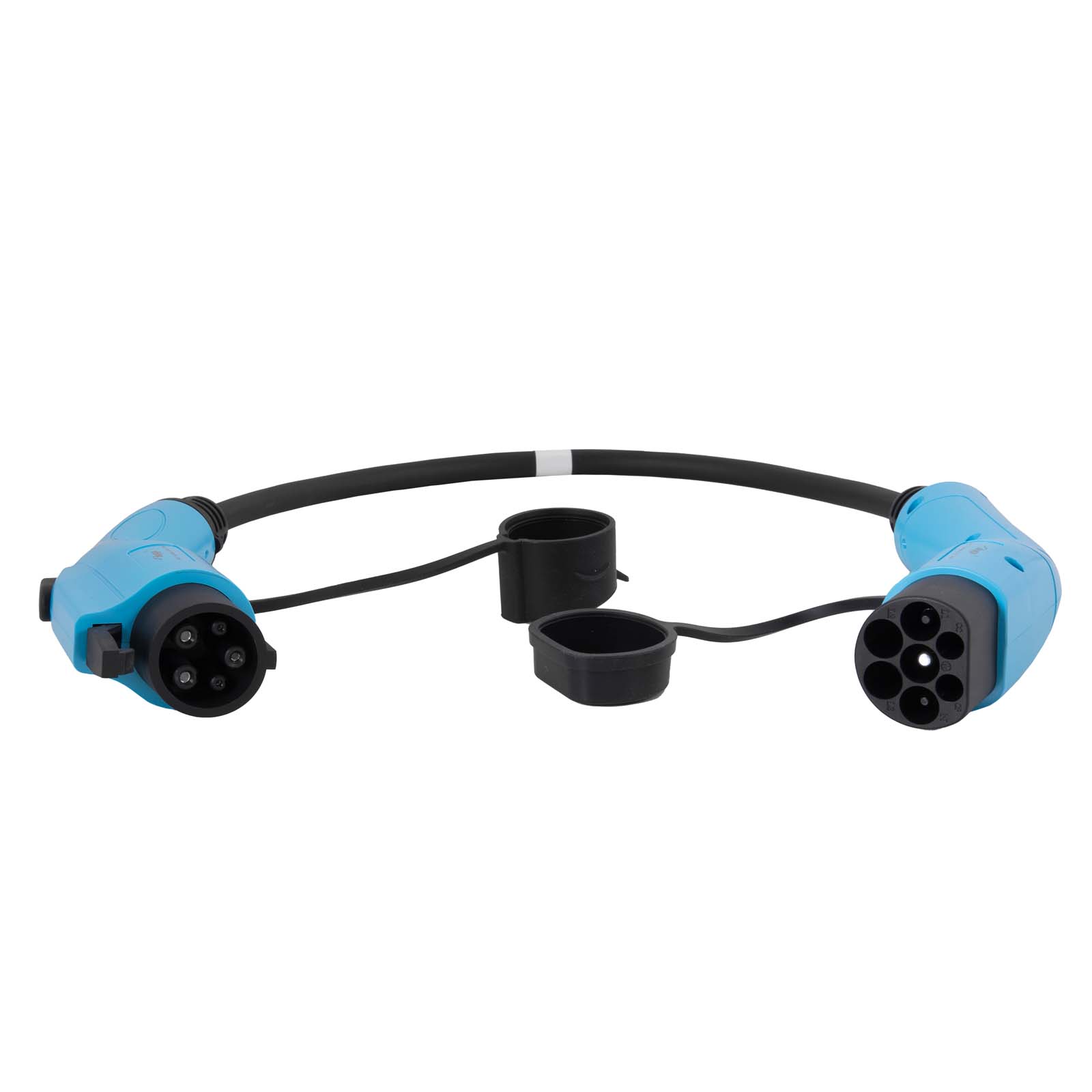 Main image Adapter for electric cars AK-EC-10 Type2 / Type1 1-phase 32A 7.2kW 0.5m