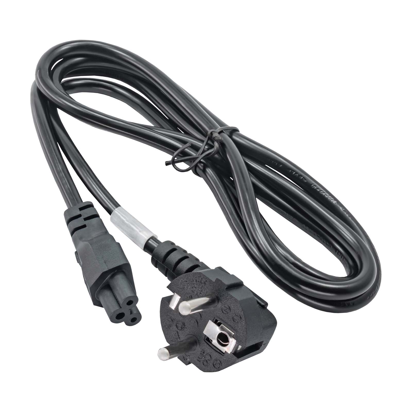Napájecí kabel CEE 7/7 / IEC C5 AK-NB-101C CU 3x0.75mm² 1.5m