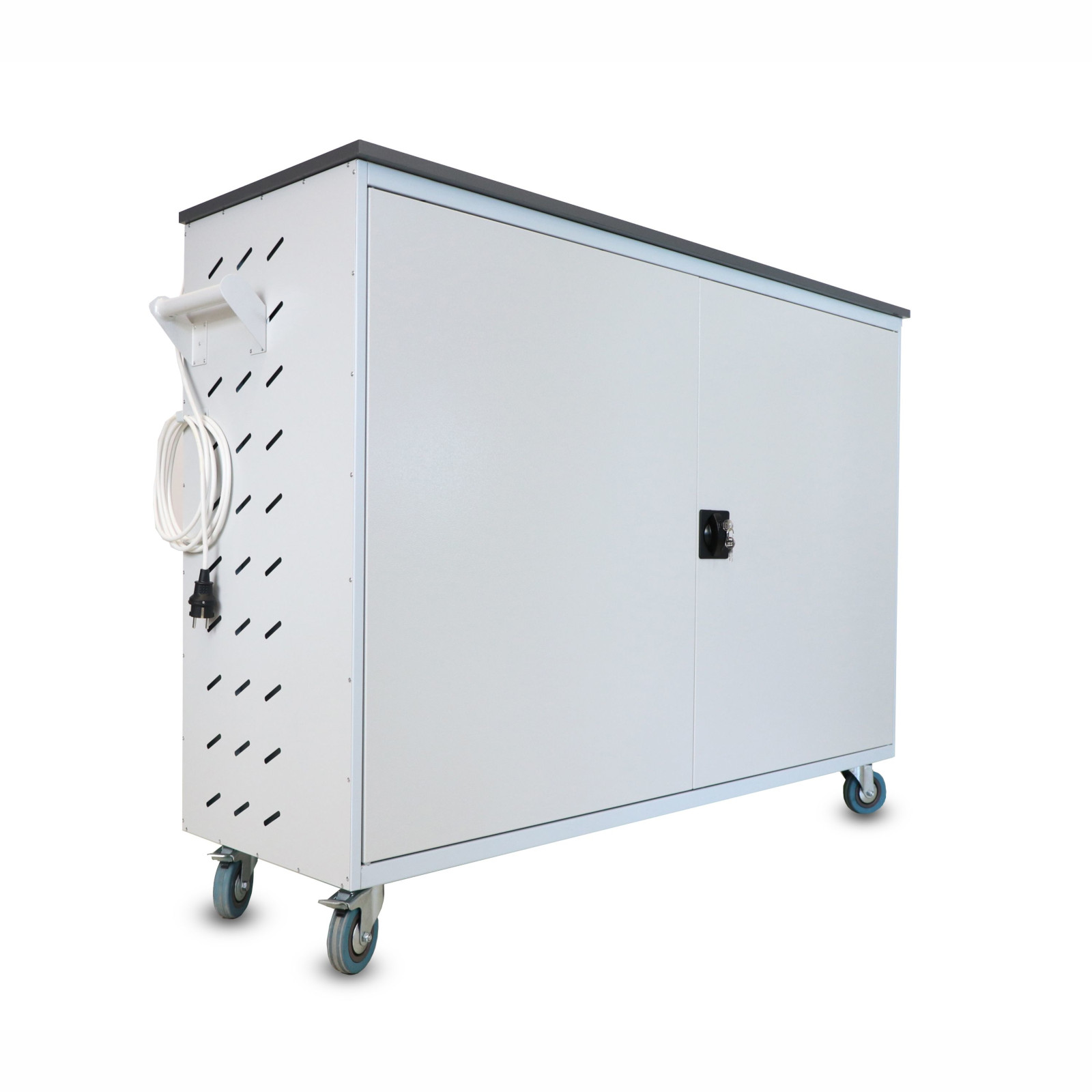 Main image Akyga AK-NC-30S notebook charging cart with sequencer