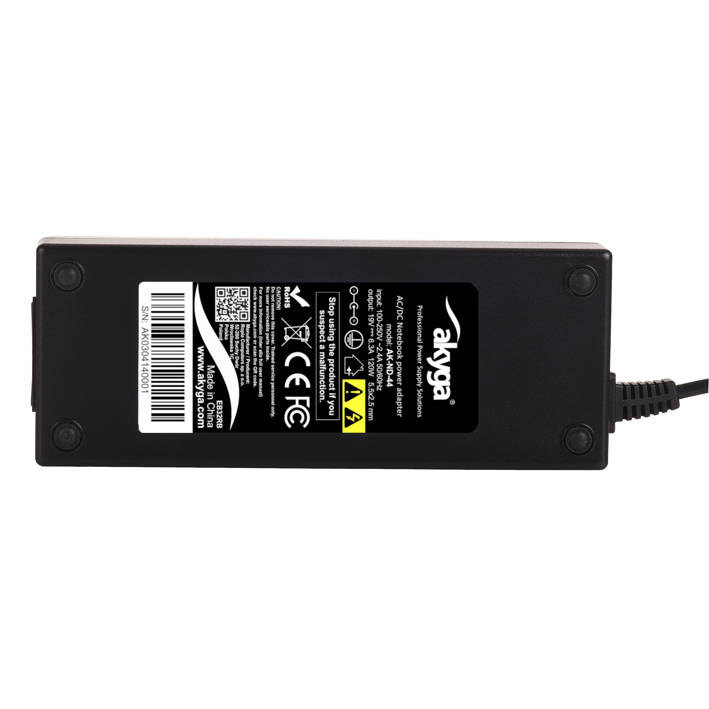 Chargeur Secteur 19V 6.3A 120W Pour Asus - Fiche 5.5x2.5mm - Alimentation De Remplacement