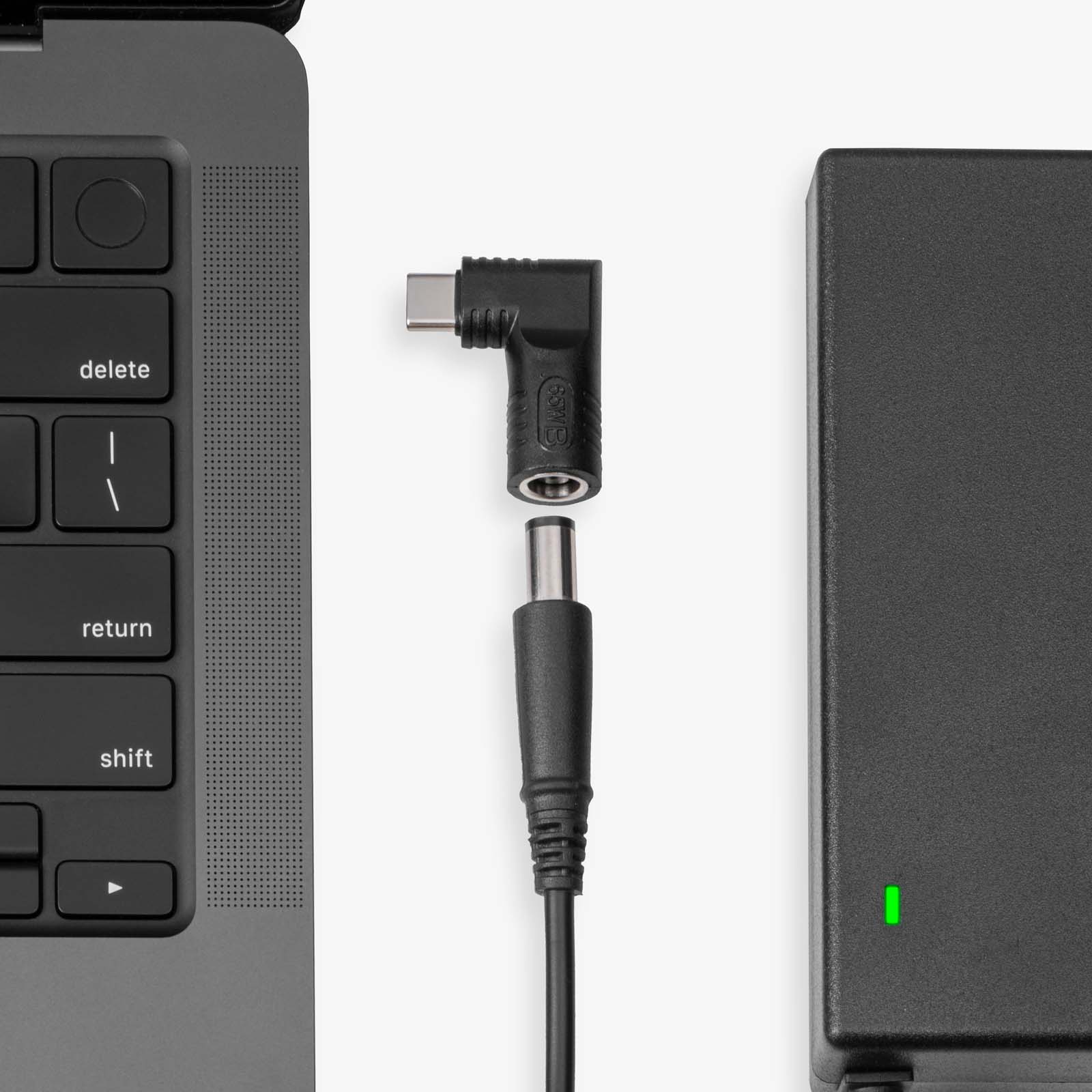 Adaptér pro notebooky AK-ND-D02 7.4 x 5.0 + pin / USB-C