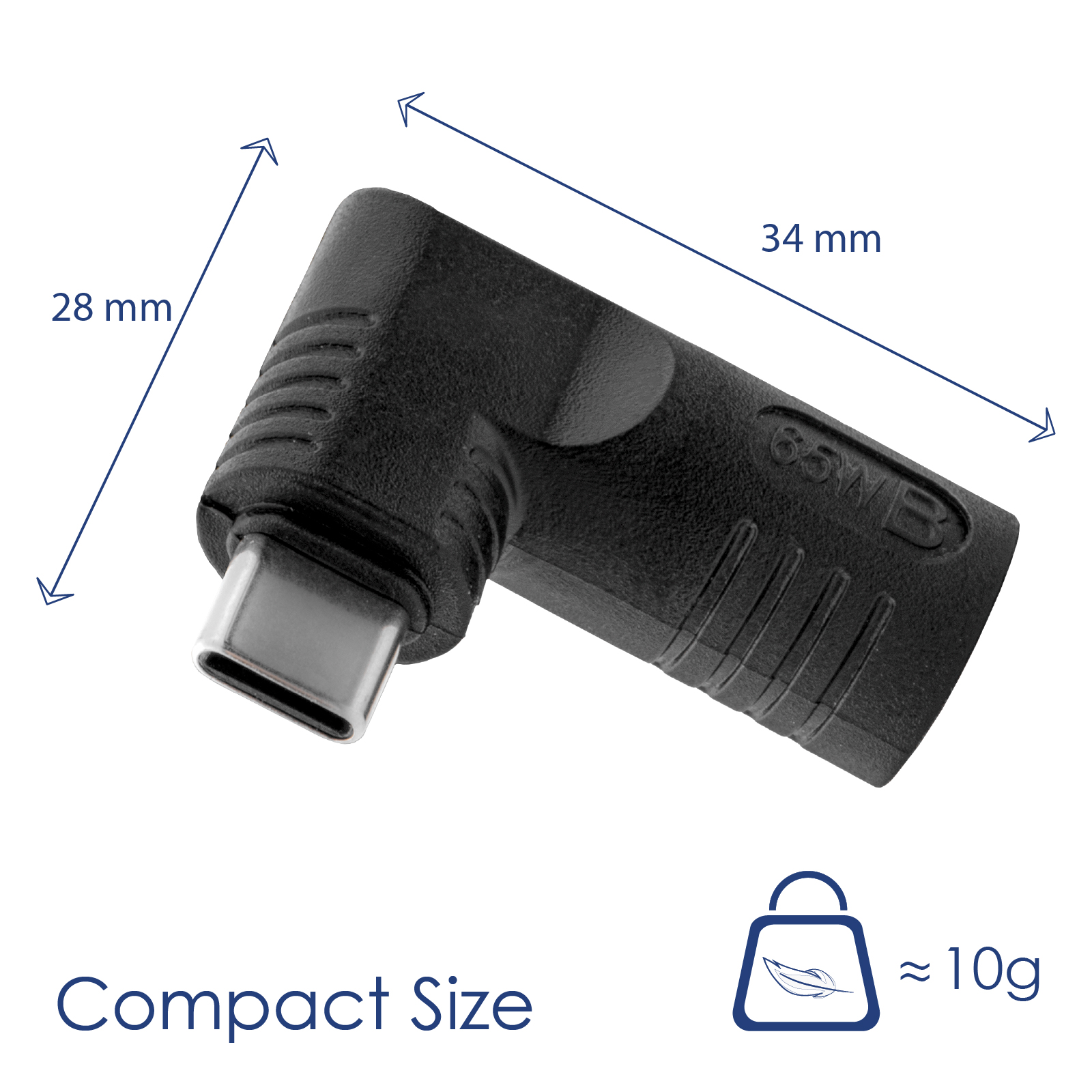 Adaptér pro notebooky AK-ND-D11 4.0 x 1.7 mm / USB-C