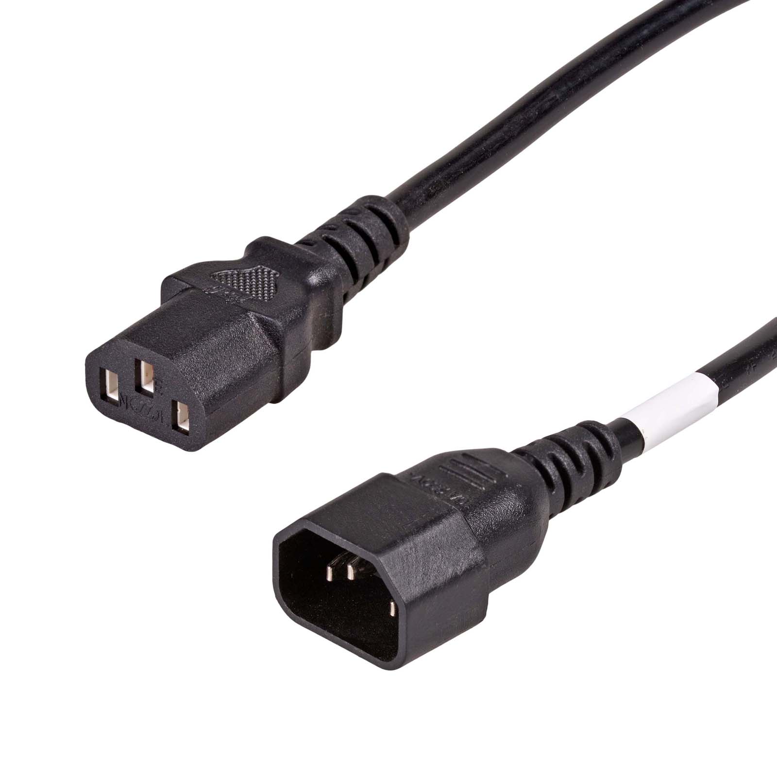 Prodlužovací napájecí kabel IEC C13 / C14 AK-PC-111A CCA 3x0.5mm² 5m