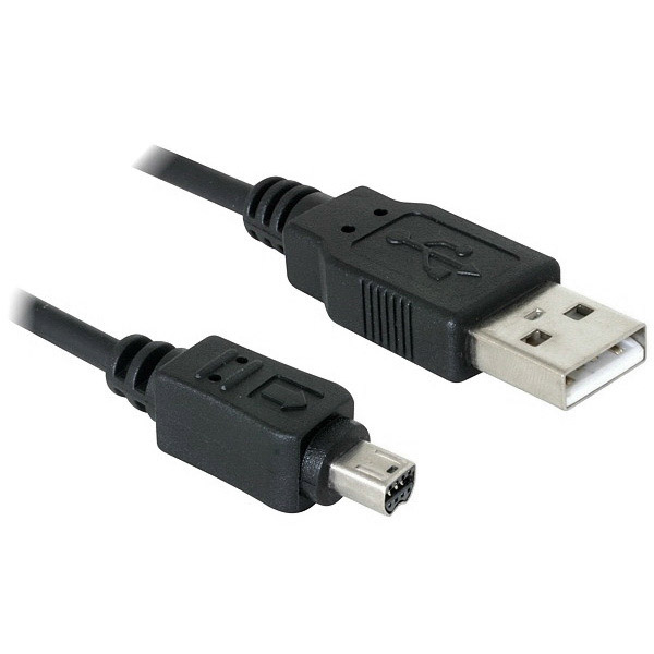 Cable USB A USB Mini B 8-pin 1.8m AK-USB-02