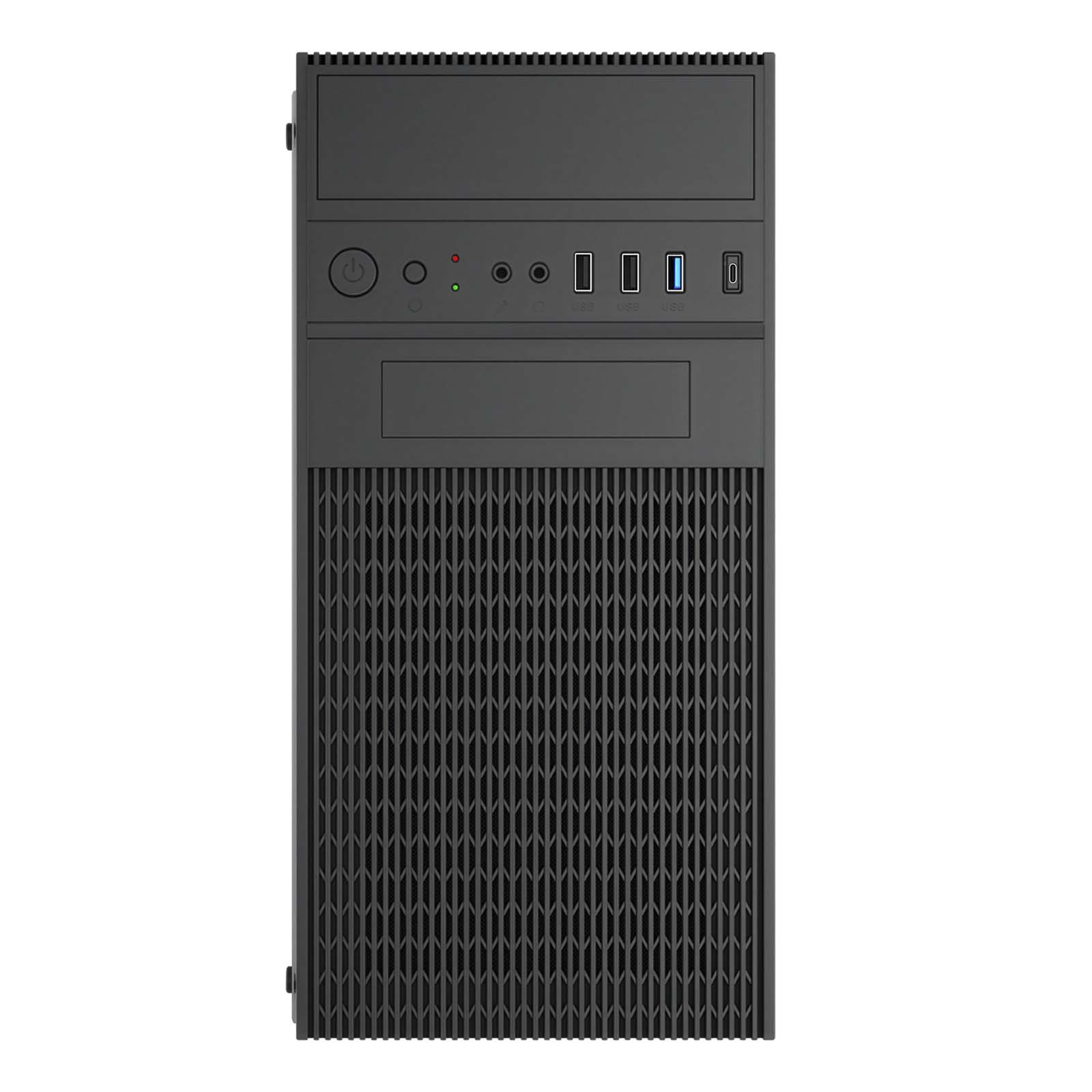 Skříně Micro Tower ATX AK19BK Port USB-C