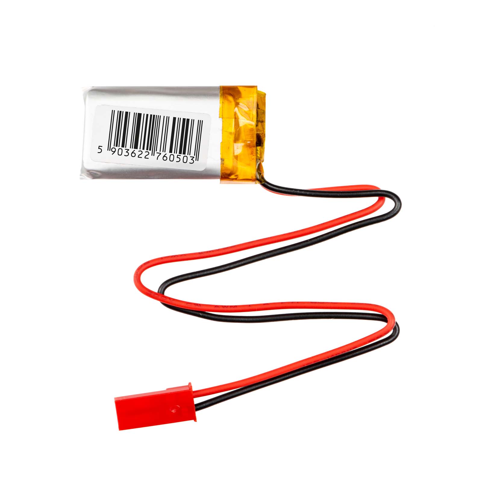 Li-Po baterie LP402036 Akyga AKY0128 3.7V / 220mAh PCM JST 2-pinový konektor 150mm