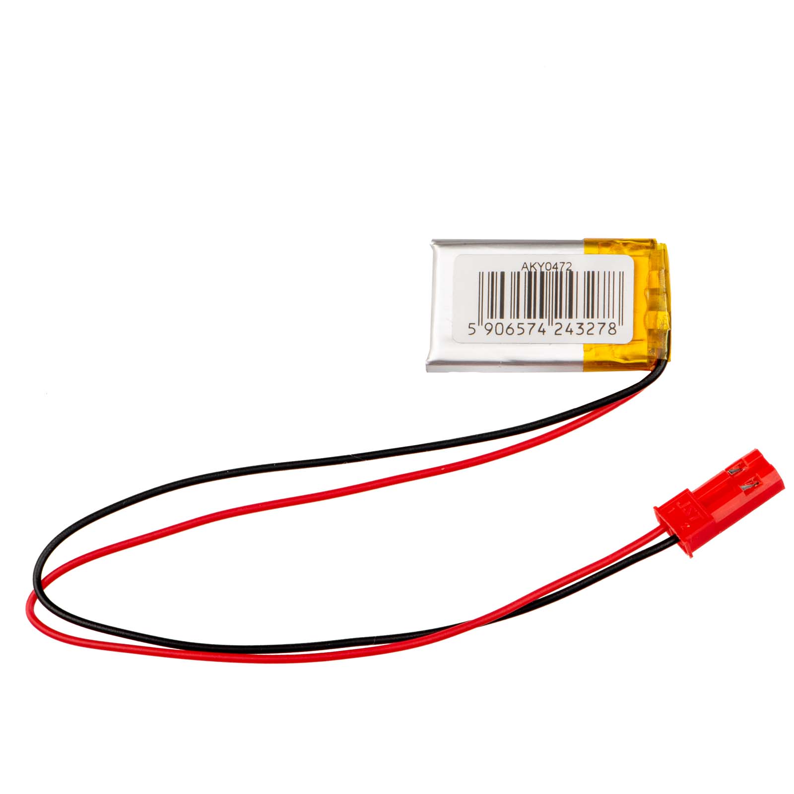 Li-Po baterie LP301525 Akyga AKY0472 3,7V / 85mAh PCM JST 2-pinový konektor 150mm