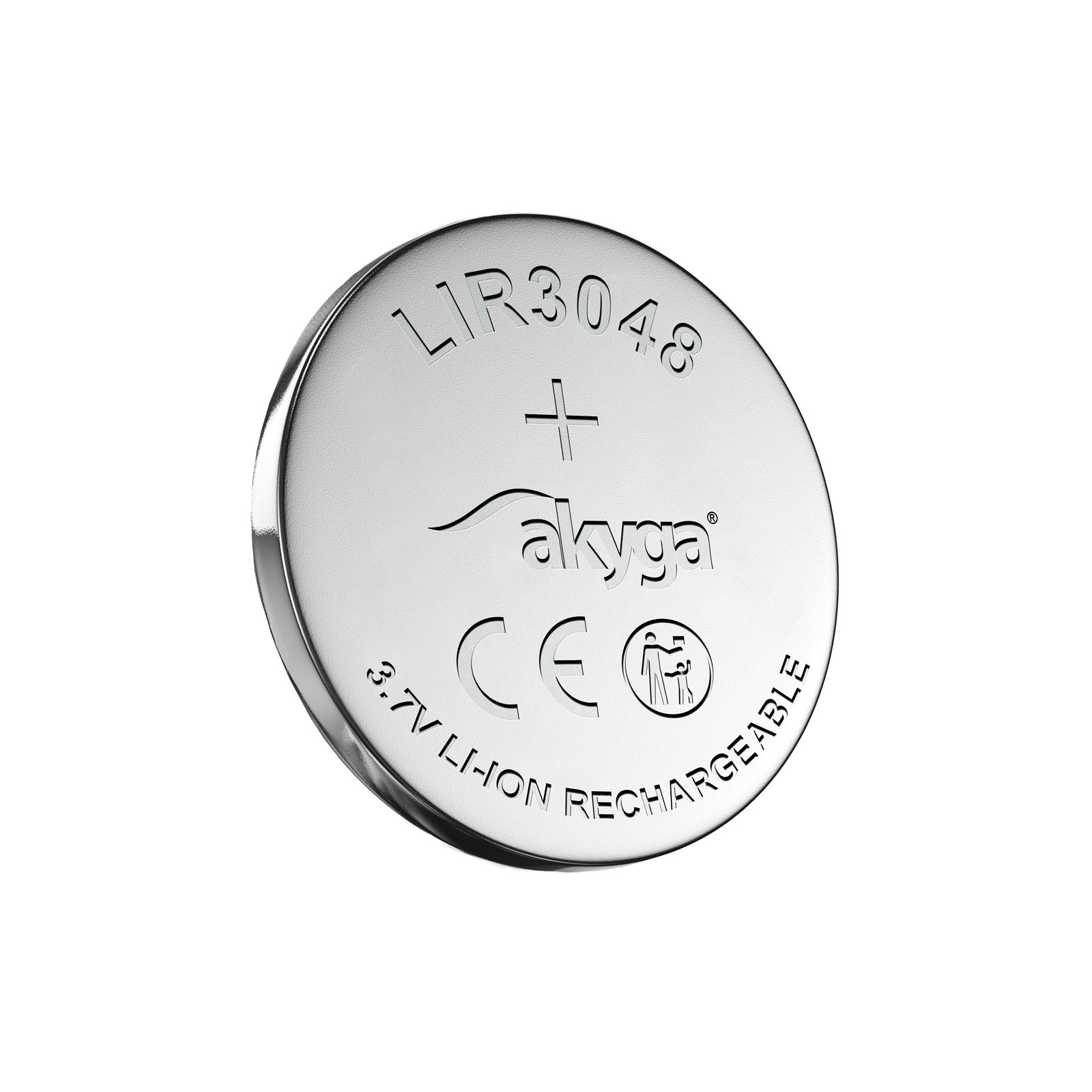 Li-Ion baterie LIR3048 UltraCoin Akyga AKY1873 3.7V / 280mAh