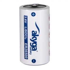 Lithum battery ER26500 Akyga AKY1997 3.6V / 8500mAh for 85°C