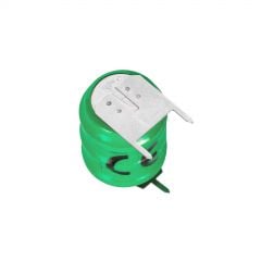 Ni-MH Coin Cell Battery 3/V80H Akyga AKY0985 3.6V / 80mAh 3-Pin