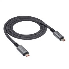 Cable USB4 type C 1m AK-USB-45 40Gb/s 240W