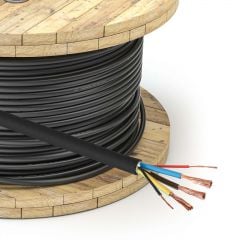 EV Power Cable Akyga AK-SC-E24 CU 3x6mm² + 2x0.75mm² 1-phase 32A 450/750V per metre