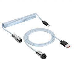 Coiled Aviator Cable USB type C / USB A 3m AK-USB-48