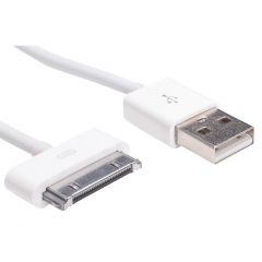 Cable USB A / Apple 30-pin 1m AK-USB-08