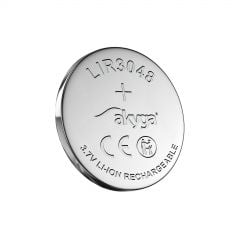 Li-Ion Coin Cell Battery LIR3048 UltraCoin Akyga AKY1873 3.7V / 280mAh
