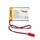 Main image Li-Po Battery LP503040 Akyga AKY0185 3.7V / 550mAh PCM JST 2-Pin Connector 150mm