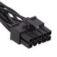 Additional image Adapter with cable AK-CA-76 P1 24 pin (m) / 10 pin (f) 10cm