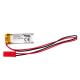 Main image Li-Po Battery LP301020 Akyga AKY0471 3.7V / 40mAh PCM JST 2-Pin Connector 150mm