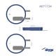 Additional image Lithum battery CR2032 PT2AS Akyga AKY1154 3V / 210mAh 2-Pin Pitch 7.5mm