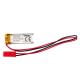 Main image Li-Po Battery LP401230 Akyga AKY0474 3.7V / 110mAh PCM JST 2-Pin Connector 150mm