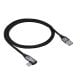 Main image Angle Cable USB type C / USB-A 1 m AK-USB-74 60W Mesh