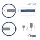 Additional image Lithum battery CR2032 HP2D Akyga AKY1140 3V / 210mAh 2-Pin Pitch 20mm