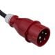Additional image Electric car charger AK-EC-24 CEE 5pin / GB/T LCD 3-phases 32A 22kW 5m