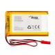 Main image Li-Po Battery LP654060 Akyga AKY0654 3.7V / 1950mAh PCM JST 2-Pin Connector 150mm