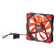 Additional image Fan 120mm MOLEX 33 LED red AW-12E-BR