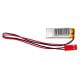 Additional image Li-Po Battery LP401520 Akyga AKY0476 3.7V / 70mAh PCM JST 2-Pin Connector 150mm