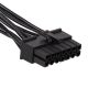 Additional image Adapter with cable AK-CA-77 P1 24 pin (f) / 14 pin (m) 10cm