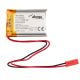 Main image Li-Po Battery LP103040 Akyga AKY0663 3.7V / 1200mAh PCM JST 2-Pin Connector 150mm