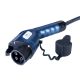 Additional image Electric car charger AK-EC-15 CEE 3-pin / Type1 LCD 1-phase 32A 7.2kW 5m