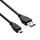 Additional image Cable USB A / USB Mini B 5-pin 1.8m AK-USB-03