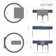 Additional image Lithum battery CR2032 HP3CL Akyga AKY1083 3V / 210mAh 3-Pin Pitch 17.8mm