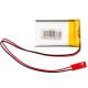 Additional image Li-Po Battery LP542439 Akyga AKY0823 3.7V / 500mAh PCM JST 2-Pin Connector 150mm