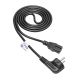 Additional image Power Cord CEE 7/7 / C15 1.8m AK-UP-08