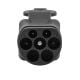 Additional image Type2 / Schuko Adapter for EV Charging Station AK-SC-E29 male – female 16A