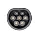 Additional image EV Type 2 plug AK-SC-E04 1-phase 32A female