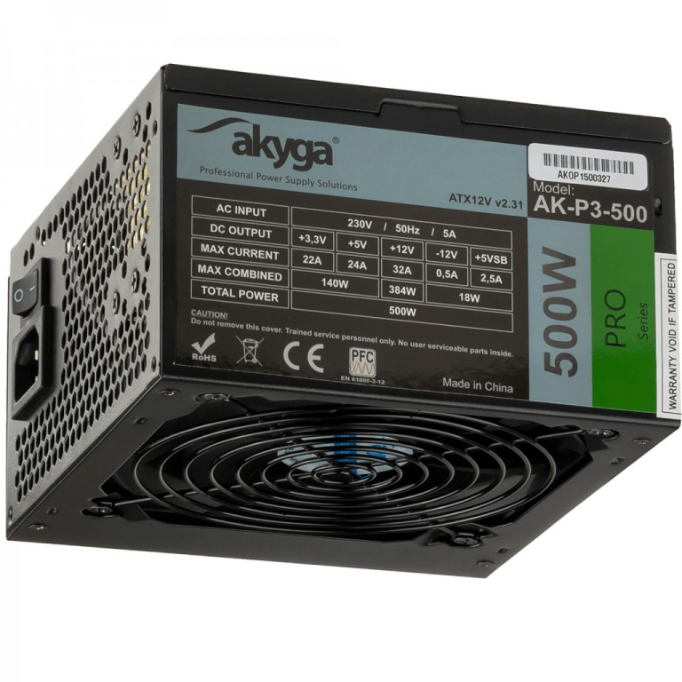 ATX power supply Akyga AK-P3-500 500W